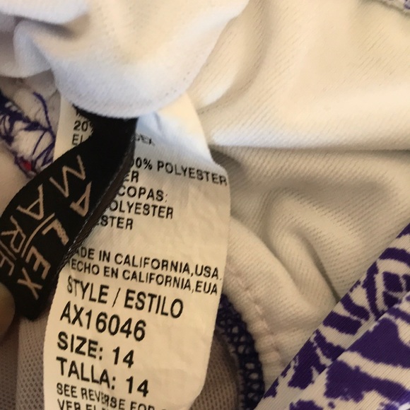 Alex Marie swim top size 14 - Picture 5 of 5